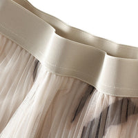 NANCY PLEATED CHIFFON SKIRT