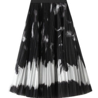 NANCY PLEATED CHIFFON SKIRT