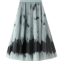 NANCY PLEATED CHIFFON SKIRT