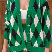 NADIR GEOMETRIC KNIT SET