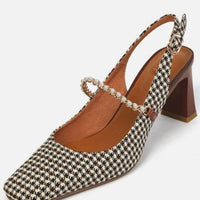 GRETA PEARL VINTAGE HEELS