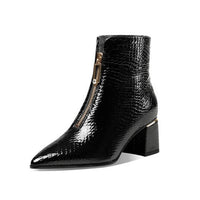 MOTIA GENUINE LEATHER BOOTS