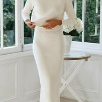 ELLADA KNIT SWEATER & SKIRT SET