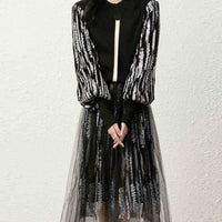 ANABELLA KNIT SEQUINS SET