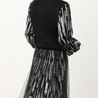 ANABELLA KNIT SEQUINS SET