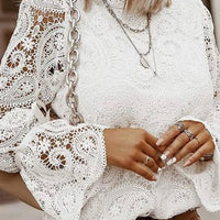 CIARA FEMININE LACE TOP