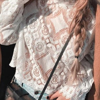 ENDIA LACE BLOUSE