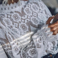 ENDIA LACE BLOUSE