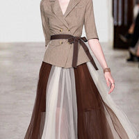 LONNA BLAZER & SKIRT SET