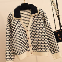 LURDES GEOMETRIC KNIT SET