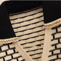 LURDES GEOMETRIC KNIT SET