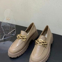 ELINA METAL CHAIN LOAFERS