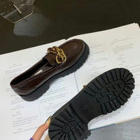 ELINA METAL CHAIN LOAFERS