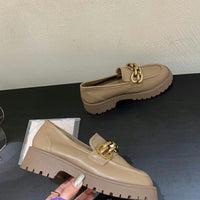 ELINA METAL CHAIN LOAFERS