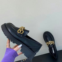 ELINA METAL CHAIN LOAFERS