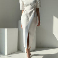 MEDDISON PUFF SLEEVE DRESS