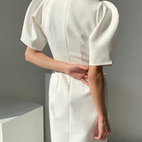 MEDDISON PUFF SLEEVE DRESS