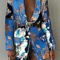 LORA ABSTRACT BLAZER