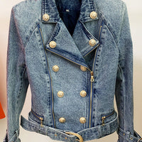 ELLINA LUXURY DENIM BLAZER