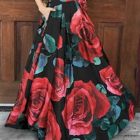 DIANA BOHEMIAN MAXI SKIRT /plus size/