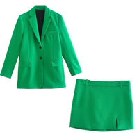 KHOLA CHIC BLAZER & SKIRT