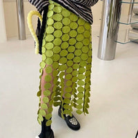 MARIA PATCHWORK SKIRT