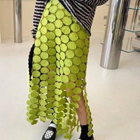 MARIA PATCHWORK SKIRT