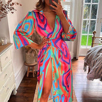 MARIAM PRINTED DRESS