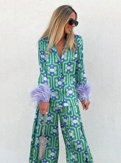 SINDY PRINTED SUIT