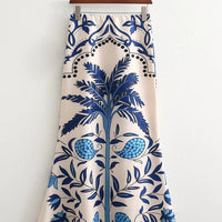 MIA BLOUSE & LONG SKIRT SET