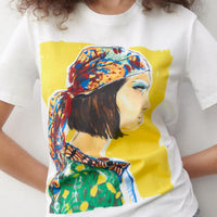 NICOLE PRINTED T-SHIRT