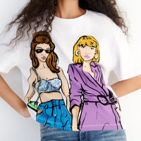 NICOLE PRINTED T-SHIRT