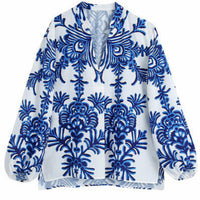 NINA PRINTED BLOUSE