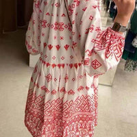 DARLA EMBROIDERY DRESS