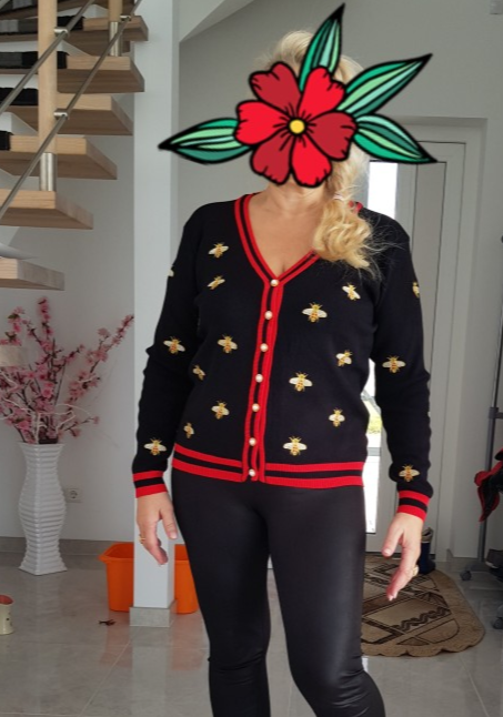 Dania Embroidery Cardigan