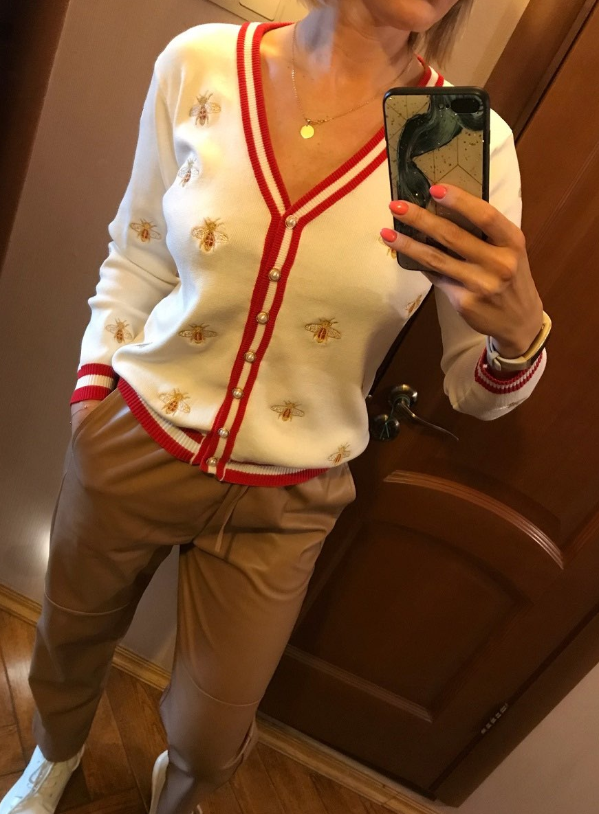 Dania Embroidery Cardigan