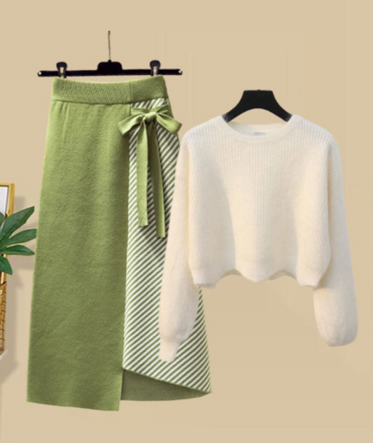 Rommy Warm Knitted  Set