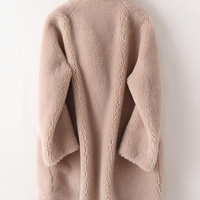 Angela Australian Wool Coat&Real Fur
