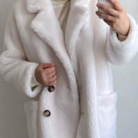 Angela Australian Wool Coat&Real Fur