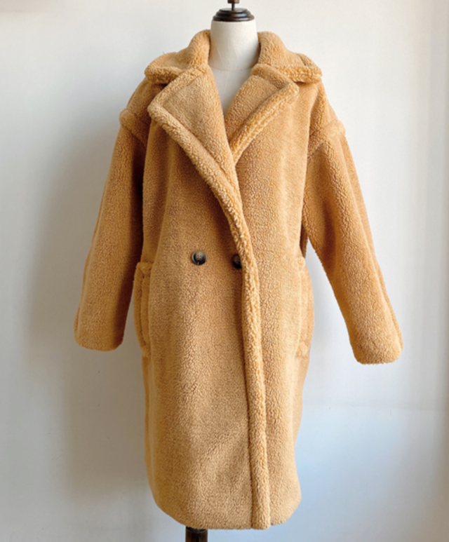 Rosalin Eco Fur Bear Overcoat