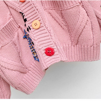 Luisa Warm Knitted Sweater&Embroidery