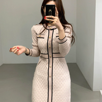 Spring Small Knitting Dress