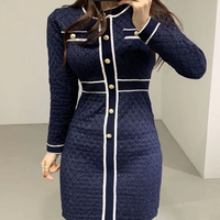 Spring Small Knitting Dress