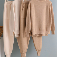 Jerry Knitted  Sweater&Pants 2 Pieces Set