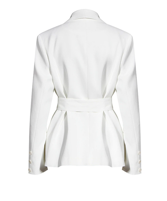 Rebecca Blazer&Straight Pants Set