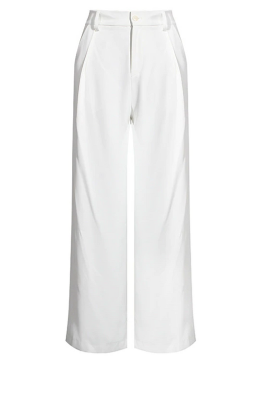 Rebecca Blazer&Straight Pants Set