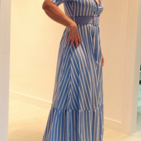 LINDA PUFF SLEEVES DRESS