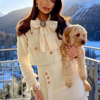 MELANIA TWEED SKIRT & JACKET