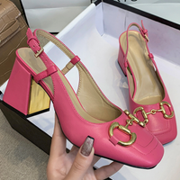 AGNES VINTAGE THICK HEELS