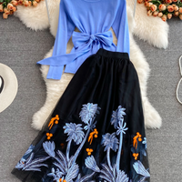 PATRISIA KNIT EMBROIDERY SET